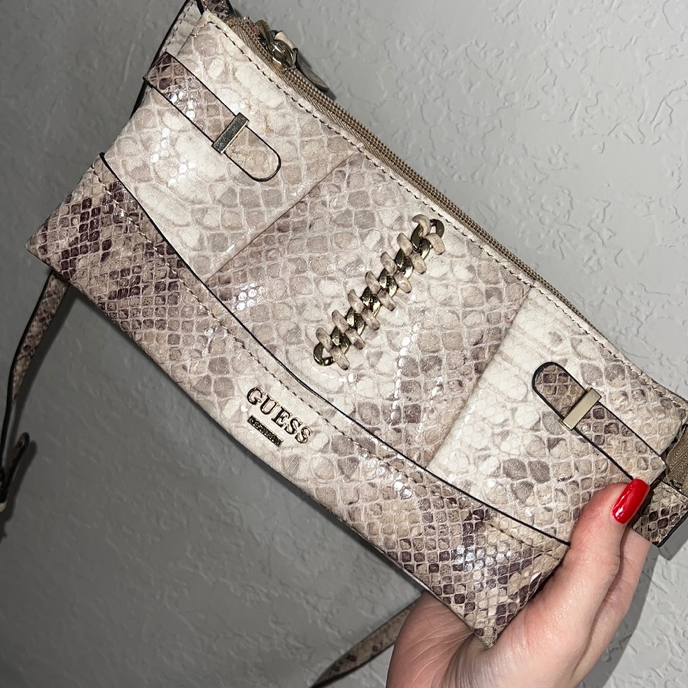 Guess Snake Skin Crossbody
